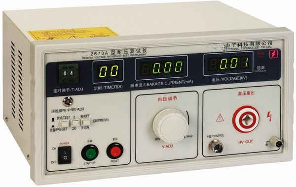 单交流耐压测试仪