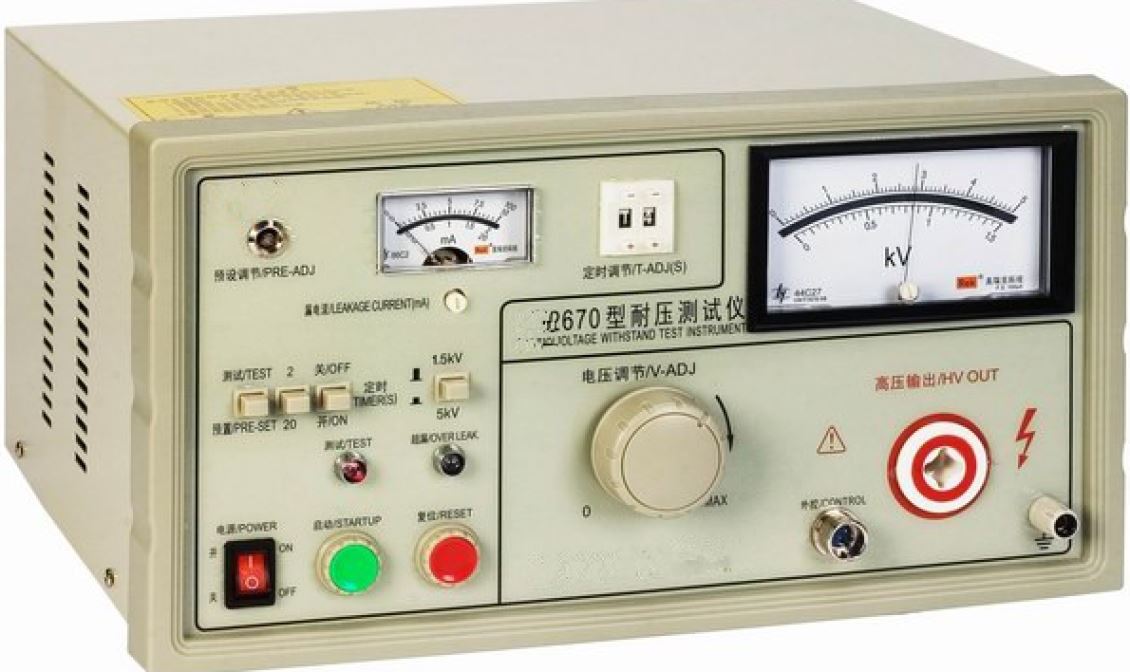 ZLP2670耐压测试仪的工作原理